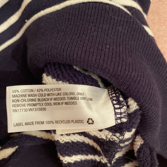 A New Day Women's Striped Long Sleeve V-Neck Pullover sz M - Picture 6 of 8